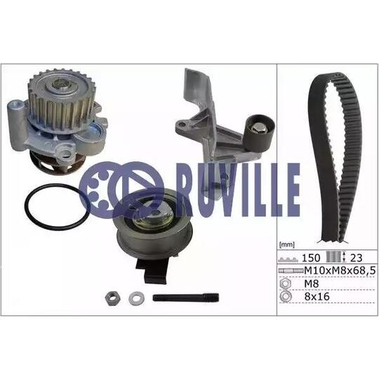 56364711 - Water Pump & Timing Belt Set 
