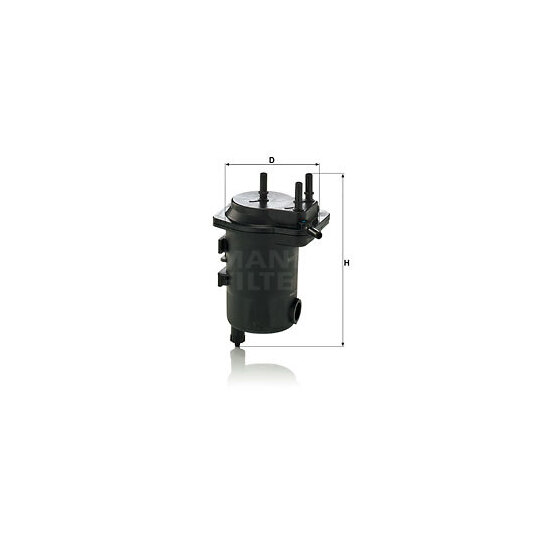WK 939/10 x - Fuel filter 