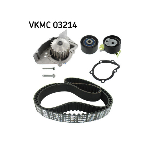 VKMC 03214 - Water Pump & Timing Belt Set 