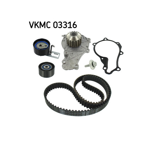 VKMC 03316 - Vattenpump + kuggremssats 