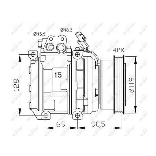 32438G - Compressor, air conditioning 