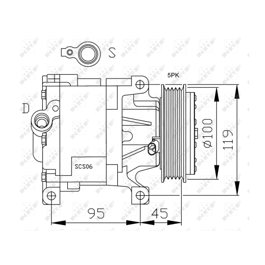 32183G - Compressor, air conditioning 