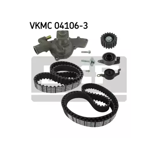 VKMC 04106-3 - Veepump + hammasrihmakomplekt 