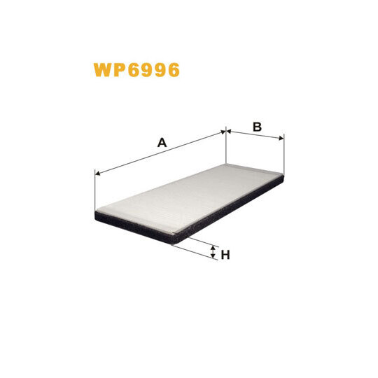 WP6996 - Filter, interior air 