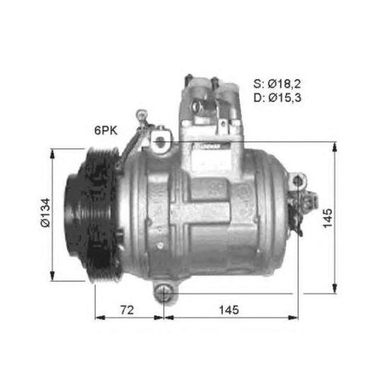 32407 - Compressor, air conditioning 