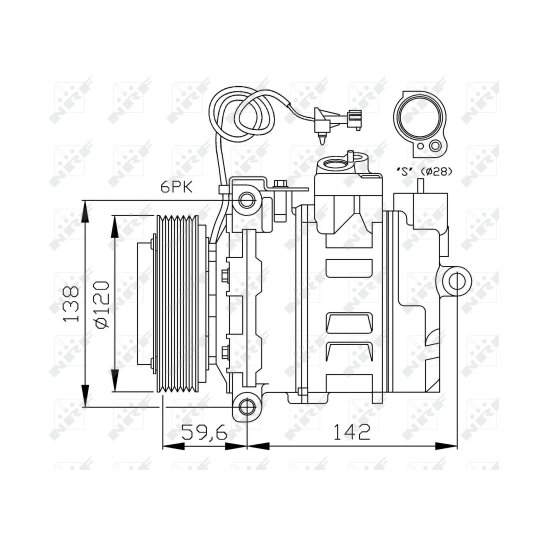 32377 - Compressor, air conditioning 