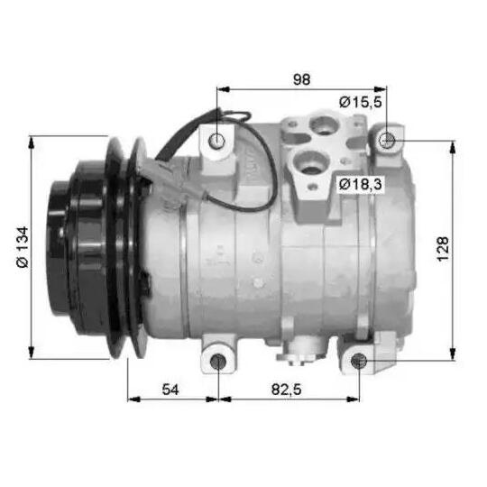 32458G - Kompressor, kliimaseade 