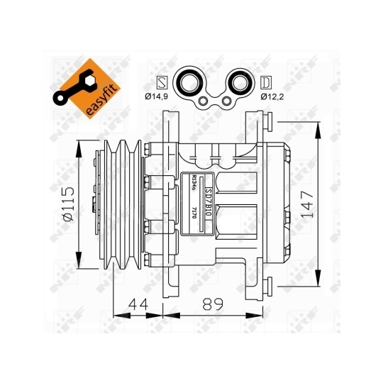 32207G - Kompressor, kliimaseade 