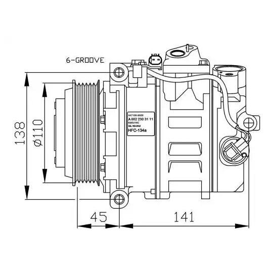 32674G - Kompressor, kliimaseade 