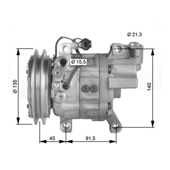 32475G - Compressor, air conditioning 