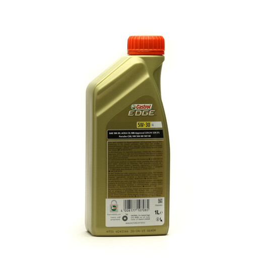 EDGE 5W30 LL 1L - Synthetic engine oil 