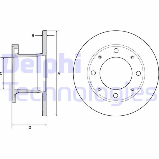 BG2042 - Brake Disc 