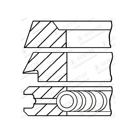 08-182400-10 - Piston Ring Kit 