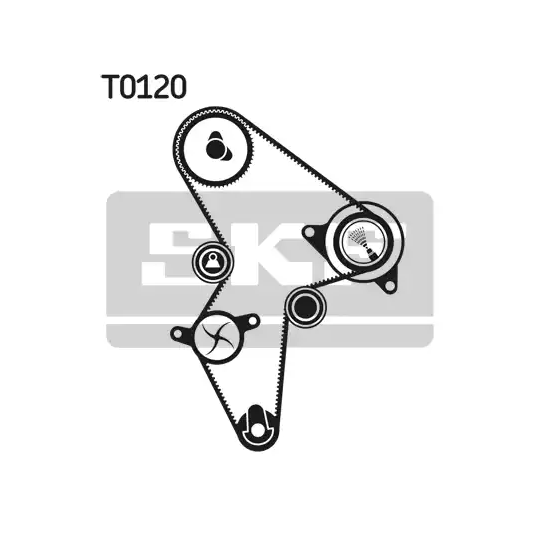 VKMS 03121 - Timing Belt Set 