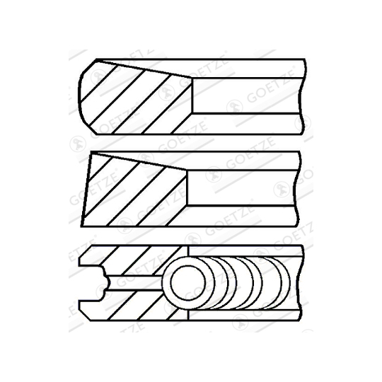 08-287107-00 - Piston Ring Kit 