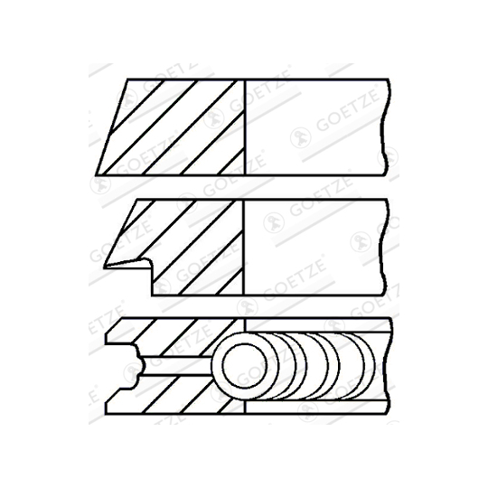 08-701000-00 - Piston Ring Kit 