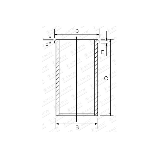 14-045570-00 - Cylinder Sleeve 