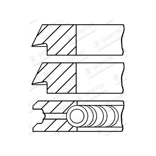 08-121700-00 - Piston Ring Kit 