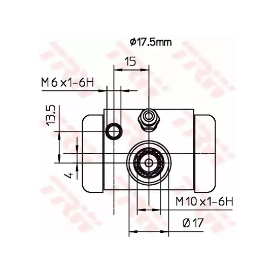 BWC252 - Rattapidurisilinder 