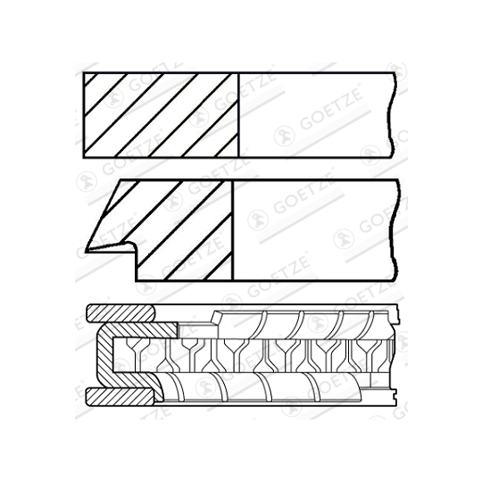 08-119000-00 - Piston Ring Kit 