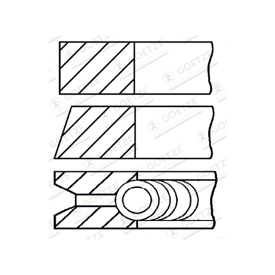 08-101307-00 - Piston Ring Kit 