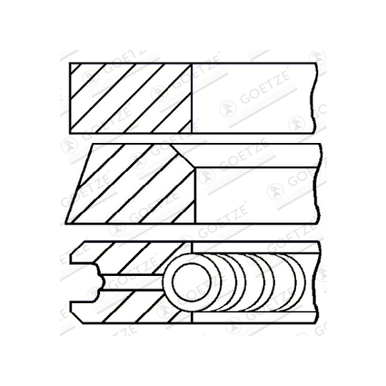 08-743600-00 - Piston Ring Kit 