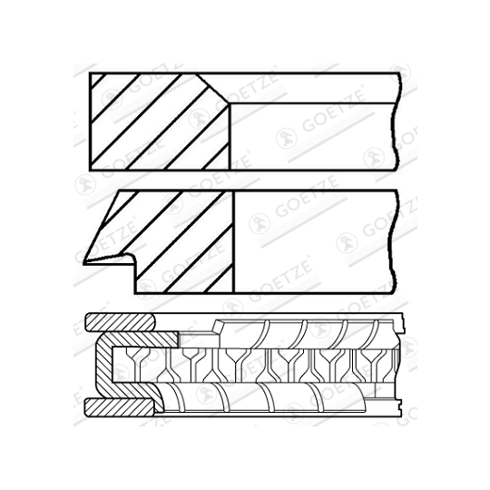 08-208800-00 - Piston Ring Kit 