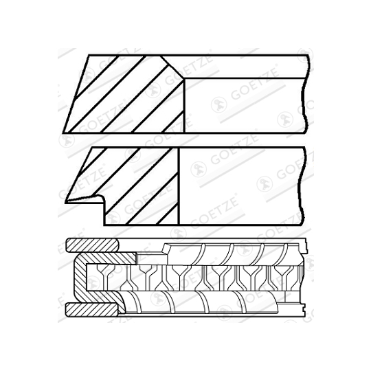 08-390200-00 - Piston Ring Kit 