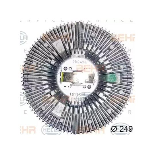 8MV 376 727-111 - Clutch, radiator fan 