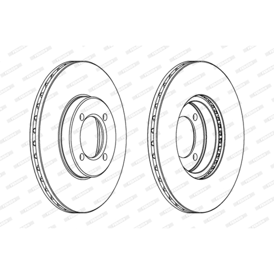 DDF414 - Brake Disc 