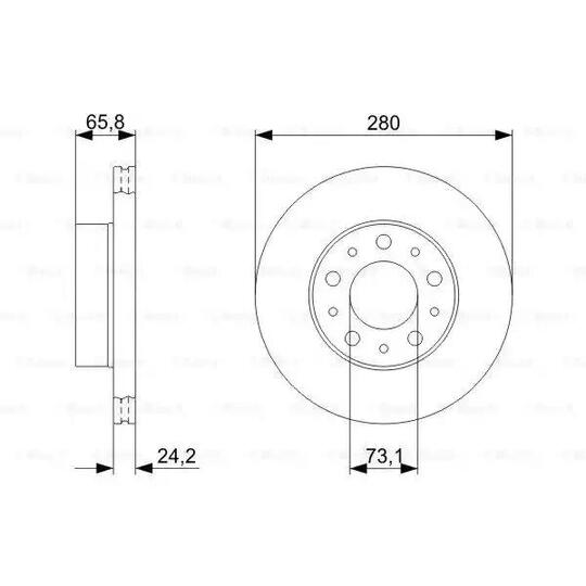 0 986 479 297 - Brake Disc 