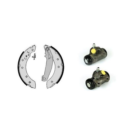 H 86 004 - Brake Shoe Set 