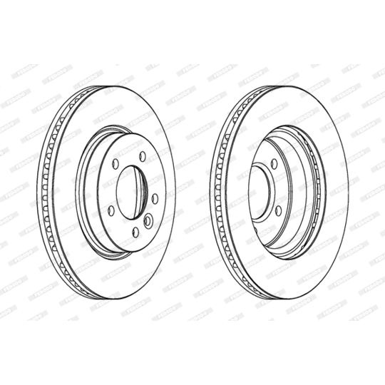 DDF1430 - Brake Disc 