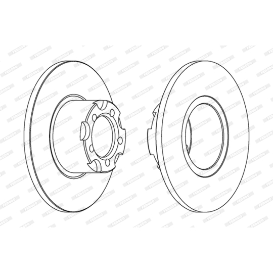 DDF271 - Brake Disc 