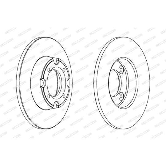 DDF534 - Brake Disc 