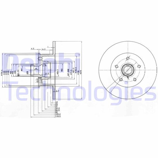 BG310 - Brake Disc 