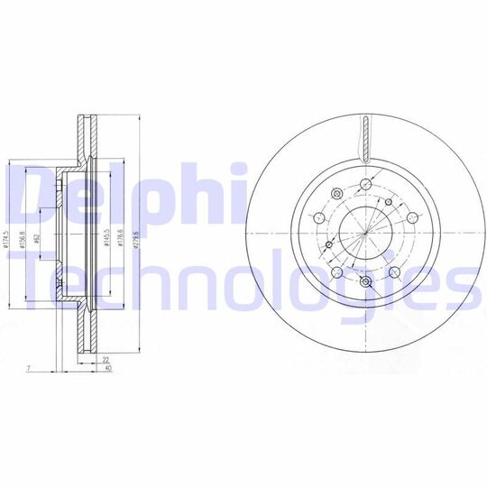 BG4093 - Brake Disc 