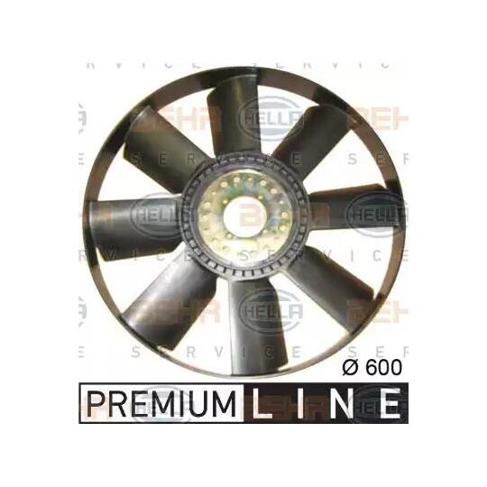 8MV 376 757-741 - Fan Wheel, engine cooling 