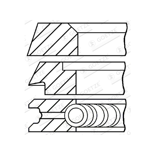 08-319600-10 - Piston Ring Kit 