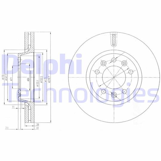 BG4084 - Brake Disc 