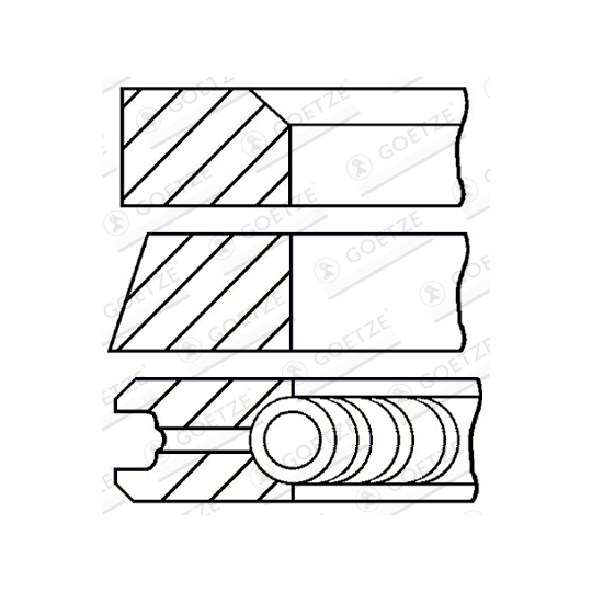 08-326000-00 - Piston Ring Kit 