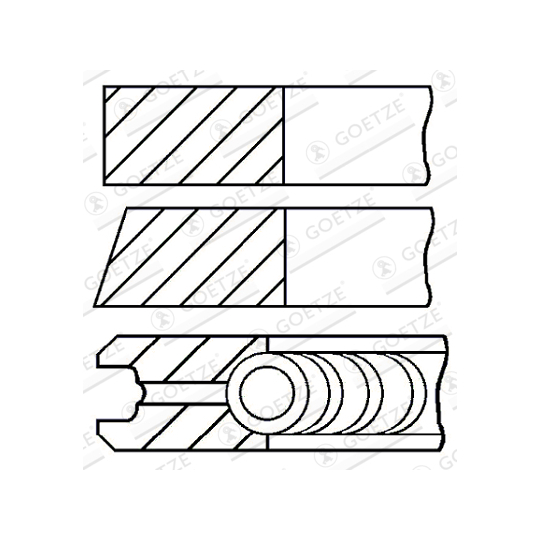 08-288000-00 - Piston Ring Kit 