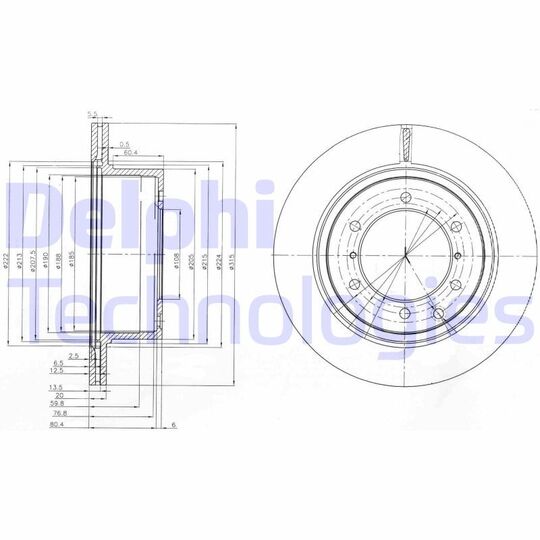 BG4014 - Brake Disc 