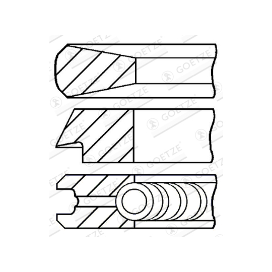 08-215110-10 - Piston Ring Kit 