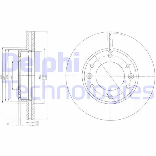 BG4137 - Brake Disc 