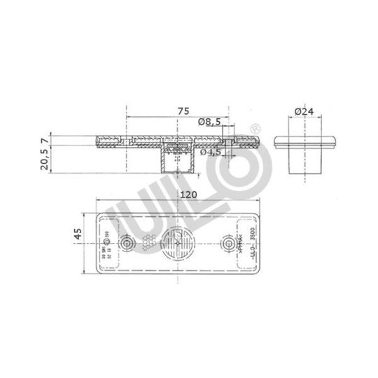 5615-20 - Side Marker Light 