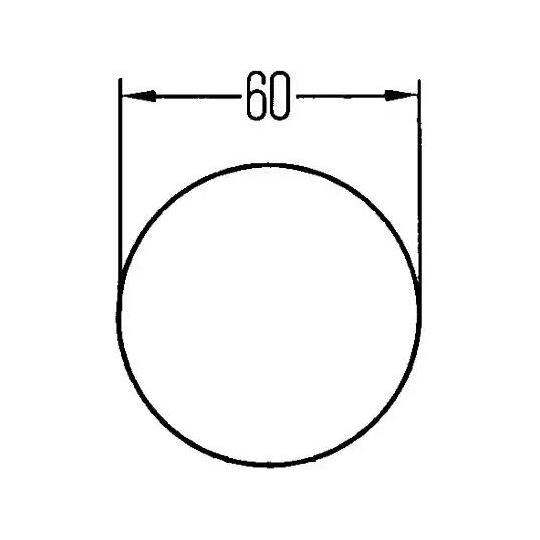 8RA 002 014-101 - Heijastin 