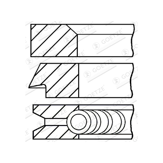 08-304000-00 - Piston Ring Kit 