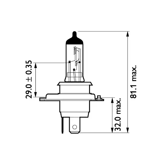 13342 MDC1 - Glödlampa 