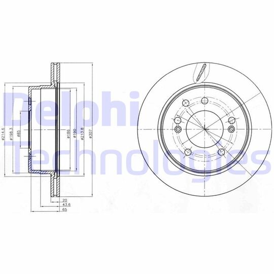 BG4273 - Brake Disc 